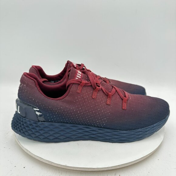 Nobull Gradient Ripstop Runner Men Size 12M Dark Blue Red Knit Training Shoes - Picture 4 of 11